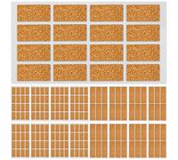 GAROZATION Cork Label Stickers 12x8cm Water Resistant Handwriting Will Not Fade Multi-Function Portable Label Stickers for Food Preservation and Breast Milk Storage on Bottles and Boxes