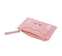 GAROZATION Cute Cat Coin Purse Wallet Cartoon Small Wallet for Women and Girls Pu Leather Multi-Card Holder Pattern for Mom Wife Girlfriend Daughter