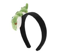 GAROZATION Cute Crocodile Doll Pendant Alligator Toy Wash Headband Cartoon Hair Accessory for Boys and Girls Adults Party Headdress Unique Decor Soft Cozy Material