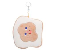 GAROZATION Cute Plush Coin Purse for Lightweight Wallet Key Pouch Versatile Storage for Coins Bills Cards Durable Cartoon Design Backpack Accessory