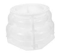 GAROZATION Decorative Roman Column Base Mold Durable Plastic Cylinder Forms for Concrete Plaster Lightweight DIY Architectural Pillar Accessories for Villas Garden Monuments
