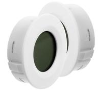 GAROZATION Digital Temperature and Humidity Meter White Abs Material 2pc with Accurate Temperature Measurement and Humidity Measurement for Indoor Use for Bedroom and Warehouse Monitoring