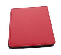 GAROZATION E-reader Case for Protective Leather Cover Screen Guard Red Breathable Scratch