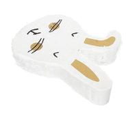 GAROZATION Easter Bunny Pinata Paper Lightweight Cartoon Rabbit Head Pull String Pinata for Birthday Celebration and Festive Fun