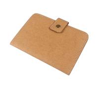 GAROZATION Elegant Passport Card Holder Men Travel Wallet Id and Credit Card Slots Compact Safe Travel