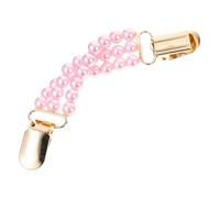 GAROZATION Elegant Pearl Sweater Chain Shawl Clip for Women Exposure Cloak Clasp Back Cinch for Dresses Cardigans Sweaters Clip for Prom and Party