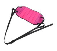 GAROZATION Ergonomic Airplane Footrest Hammock Travel Foot Rest Cushion with Lint Material Portable Hanging Foot Cushion for Office and Airplane Travel