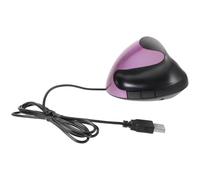 GAROZATION Ergonomic Buttons Support Mouse USB with Vertical Use Wired Wrist and 5, Abs Material Silent Click for Reduces Wrist Fatigue, Comfortable Design Laptop for Office and Home