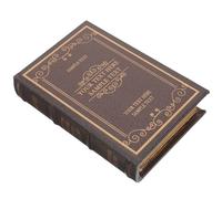 GAROZATION European Style Vintage Decorative Fake Book Model for Home Decor, Wooden Multi-functional Artificial Book Adorn with Elegant and Sophisticated Look, Tabletop Decoration for Compact
