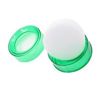 GAROZATION Finger Wetting Pad for Counting Cash Anti-Slip Design and Convenient Water Box, Plastic Sponge Finger Moistener for Financial Professionals