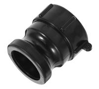 GAROZATION Fitting Abs and Sealing with Threaded Design IBC Tote Valve Adapter 2 Inch Quick Release for Industrial Hose Connections