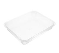 GAROZATION Food Storage Tray Practical Serving Platter with Large Capacity Rectangular Acrylic and Smooth Texture for Dumplings and Fast-Food Restaurants, for Home Use
