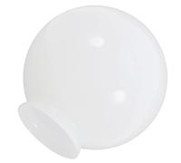 GAROZATION Glass Milk White Round Lamp Shade 150mm Replacement Globe Light Cover for Ceiling and Wall Fixtures, Small Lamp Globe Suitable for Indoor and Outdoor Lighting