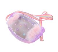 GAROZATION Glitter Wing Candy Crossbody Bag for Lightweight Comfortable Shoulder Purse with Star Accents for School Travel Daily Outdoor Use