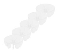 GAROZATION Hair Dryer Replacement Fan Blades for Repairing Old Or Broken Fans Accessory 5pcs Sturdy Sturdy Material with Delicate Shape, Suitable for Salon and Home Use