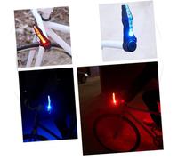 GAROZATION Handlebar Turn Light for Cycling Night Safety Blue LED Flashing Bike Handle Bar End Lights Wide Range Visibility for Mountain and Road Bikes
