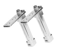 GAROZATION Heavy Duty Refrigerator Freezer Door Hinges with Automatic Closing Mechanism and Pivot Function, Metal Replacement Parts, 2Pcs