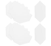 GAROZATION Hexagon Quilting Templates Paper 300Pcs Jewel-Shaped Patchwork Pieces for DIY Sewing Crafts and Patchwork Enthusiasts