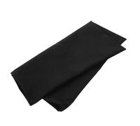 GAROZATION Horror Cosplay Mask Black Full Head Covering Oxford Cloth Hood with Featureless Face for Halloween Party and Escape Room