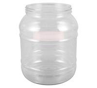 GAROZATION Ice Machine Bucket 3L Plastic Holder with Water Feed Inlet for Commercial Bar Beer and Cocktail Use