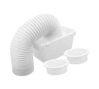 GAROZATION Indoor Dryer Vent Kit Dryer Connector Replacement with Vent Hose Connection Durable Design Efficient Lint Collection Water Collection for Easy Use