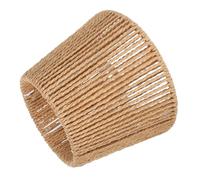 GAROZATION Indoor Light Cover Hanging Lampshade Retro Style 6.88x5.31x4.91in Paper String and Iron Material Creates Warm Cozy Atmosphere Suitable for E27 E14 Bulbs Home Cafe