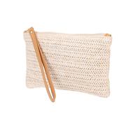 GAROZATION Large Capacity Hand Woven Coin Purse for Women Versatile Change Pouch with Wrist Strap for Daily Use Shopping and Travel Smooth Surface and Comfortable Touch