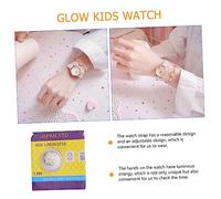 GAROZATION Luminous Quartz Wrist Watch Adjustable Strap Lovely Glow Analog Timepiece for Fashionable and Watch Birthdays and Holidays