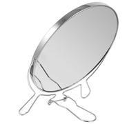 GAROZATION Makeup High Double-sided Mirror with Frame Inch 8 Metal No Distortion Definition Glass, Convenient Swivel Design for and Use Countertop Dresser