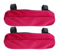 GAROZATION Memory Foam Armrest Cushions with Hand Washable Cover 2pcs Plush Skin Friendly Material Comfortable Elbow Support for Office and Gaming Chairs for Typing on A Keyboard Or Sitting