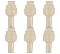 GAROZATION Metal Fire Extinguisher Nozzles with Multi-Functional Application and Easy Installation 6pcs Wide Nozzles for Fire Extinguisher for Water-Based Spray Devices Suitable for Office