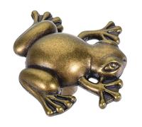 GAROZATION Metal Frog Animal Cabinet Pull Handles for Wardrobe Kitchen Bathroom Drawer Easy Fit Versatile Use Suitable for Adults