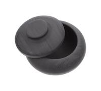 GAROZATION Mini Calligraphy Inkstone with Lid, Traditional Students Ink Grinding Stone for Painting and Writing, Practical Chinese Calligraphy Painting Tool and Drawing Accessory