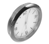 GAROZATION Mini Car Clock Metal Electronic Quartz Timepiece for Dashboard