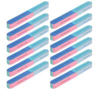 GAROZATION Multi-Step Nail File Block and Nail Buffer Set 12Pcs 6-Sided Polisher Tools for Ingrown Care and Salon Use