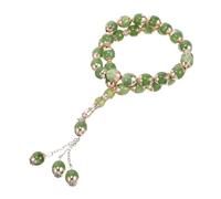 GAROZATION Muslim Prayer Beads 33-count Agate Beads Chain Hand Rosary Acrylic Religious Supplies for Pilgrimage and Daily Worship Random Color