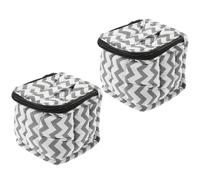 GAROZATION Nail Polish Organizer Bag 2pcs for 15ml Bottles with Handle Cloth Material with 9 Grid Storage Easy to Carry and Organize Nail Supplies for Home Daily Use on The Go