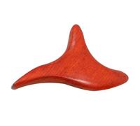 GAROZATION Natural Wood Thai Massage Stick Three-pronged Handheld Tool for Deep Tissue Facial Scalp and Foot Therapy with Ergonomic Design for Gua Sha and Trigger Point Relief