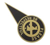 GAROZATION No Pet Waste Sign Double Sided Aluminum Dog Poop Warning Sign Outdoor Use 11.79x5.89x0.08in Black Bright Colors Easy Installation Full Visual Reminder for Parks and Public Spaces