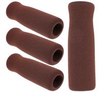 GAROZATION Non-Slip Foam Walking Stick Handle Covers 2 Pack 4.33X1.38In Lightweight Padded Grips for Elderly Using Crutches or Walking Aids