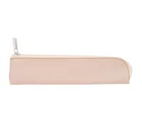 GAROZATION Pencil Case Pencil Pouch Wear-Resistant Stylish Pu Leather Beige Travel Organizer for Insulin Pens Portable Carrying Bag for Those Who Need to Carry Their Insulin Pens