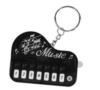 GAROZATION Piano Keyring Decorative Key Chain Portable Piano Keyboard Keychain Unique Creativity Wide Range of Uses