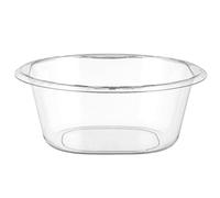 GAROZATION Plastic Washbasin Small Size Household Washing Basin for Clothes Face Cleaning Foot Soaking Bathroom Use