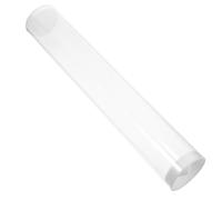 GAROZATION Portable Badminton Shuttlecocks Storage Tube, 12-count Plastic Cylinder Holder for Indoor Outdoor Use, DIY Shuttlecock Organizer Compatible with Badminton Balls