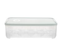 GAROZATION Portable Egg Carton Egg Holder for Fridge for Kitchen Storage for Refrigerator