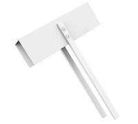 GAROZATION Portable Stainless Steel Bifold Door Lock Reliable Folding Door Lock for Closet White Security Device for Home Safety