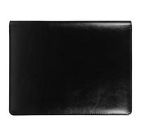 GAROZATION Portfolio Folder and Metal Clips Multi-Function Office with Interlayer Design Pu Material Conference Folder for Easy Document Storage and Convenient Paper Management in Business