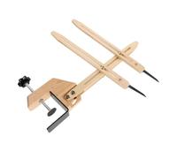 GAROZATION Pottery Throwing Gauge Clay Measuring Tool with Wood and Metal Construction for Smooth Mud Handling and Lightweight Use in Pottery Studios and Rapid Production