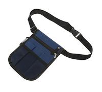 GAROZATION Pouch Utility Organizer Bag Multifunctional Cross-Body Nursing Fanny Pack Multiple Pockets for Work Accessories Storage for Medical Tools and Supplies