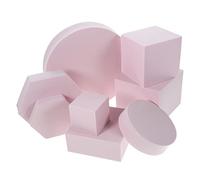 GAROZATION Props for Photoshoot Cube Photography Props Geometric Jewelry Display Makeup Product Photo Accessories Craft Decoration for Cosmetics and Accessories Modeling Home Studio Use